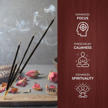 Hem Saffron Incense Sticks (120 Sticks, 6 Boxes Inside) - 9 Inches Long, 20g per Box - Promote Serenity and Relaxation.