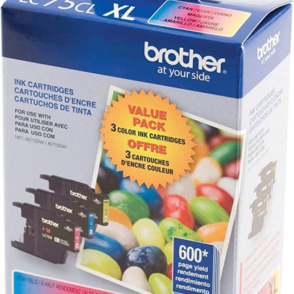 Brother Int L (Supplies) Lc753Pks 3Pk Lc753Pks Cyan Magenta Ylw
