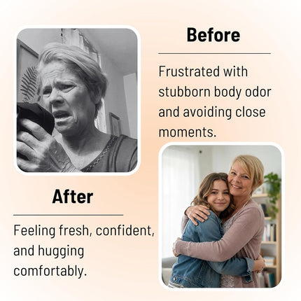 Mirai Clinical Persimmon Body Wash for Old People Smell, Nonenal® Solution