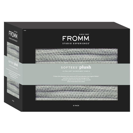 Fromm Softees Plush Microfiber Salon Hair Towels -