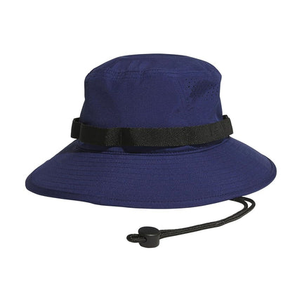 adidas Men's Victory Bucket Hat Outdoors and Sideline Wide Brim Style for Sun Protection Floppy Hat, Dark Blue/Black/5.0, S/M, Dark Blue/Black/5.0, S