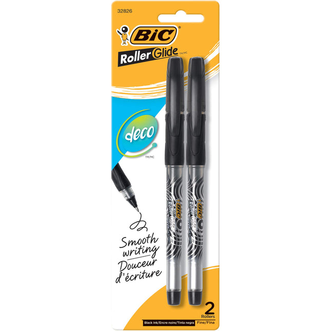 Black -Z4+ Roller Pen 2/Pkg