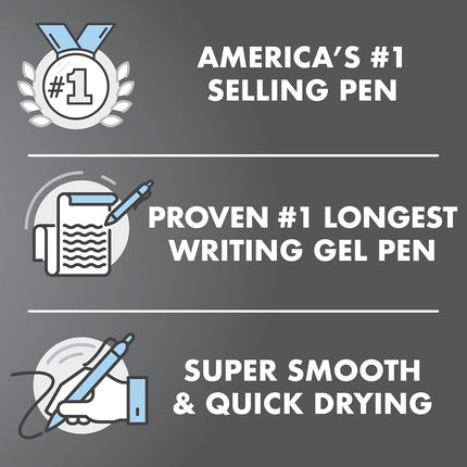 Pilot G2 Retractable Premium Gel Ink Roller Ball Pens, Bold Point, Red Ink, Dozen Box (31258)