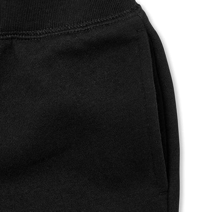 The Children's Place Boys' Active Fleece Jogger Pants, Black Single, 5T