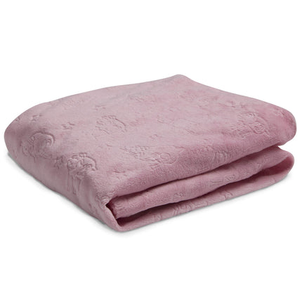 Matelas à langer profilé Serta Perfect Sleeper avec housse en peluche, rose