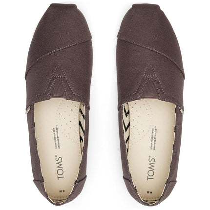 TOMS Men's Alpargata Loafer Flat, Grey, 8.5 UK