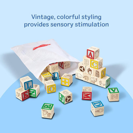 ABC /123 Wooden Blocks - Melissa & Doug