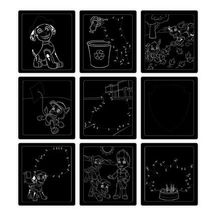 Melissa & Doug PAW Patrol Scratch Art 3-Pack – Chase, Skye, Marshall Color Reveal Travel Activity Pads