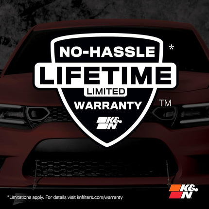 K&N Engine Air Filter: High Performance, Premium, Washable, Replacement Filter: Compatible with 2007-2017 Audi L4 1.8/2.0L (A5 Quattro, Q5, A4, A5), 33-2945