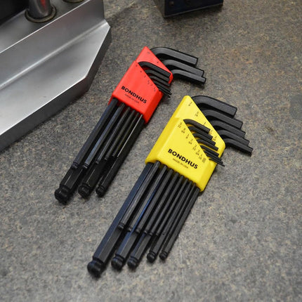 Bondhus, BLX22 Double Pack BALLEND HEX Key Set BLX9MM & BLX13AF, 20199