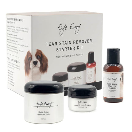 Eye Envy NR Tear Stain Remover Starter Kit for Dogs