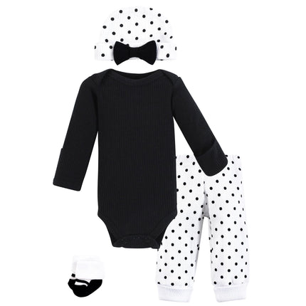 Hudson Baby Unisex Thermal Preemie Layette Set 4pc