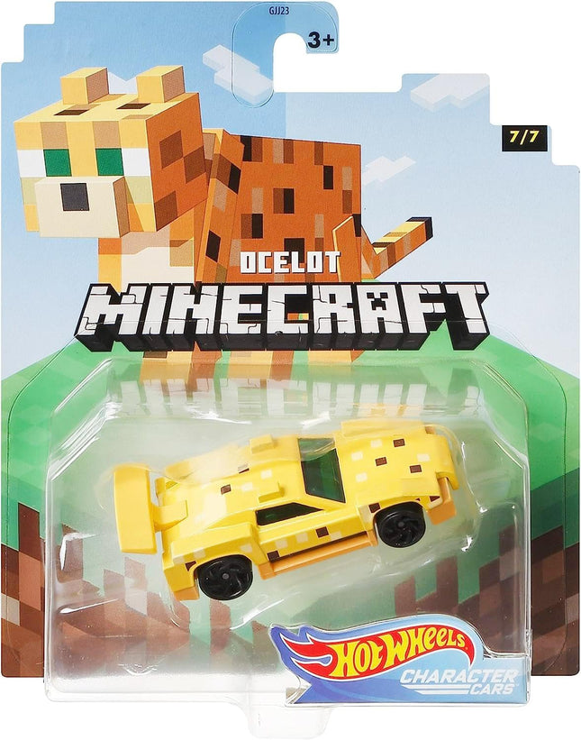 Hot Wheels minecraft - vehicle Ocelot - Character cars - New