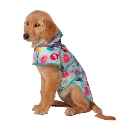 Squishmallows Original Large-Sized Dog Coat - It’s Raining Squish Pet Raincoat - Ultrasoft Official Jazwares Pets Apparel Large Dog Rain Coat