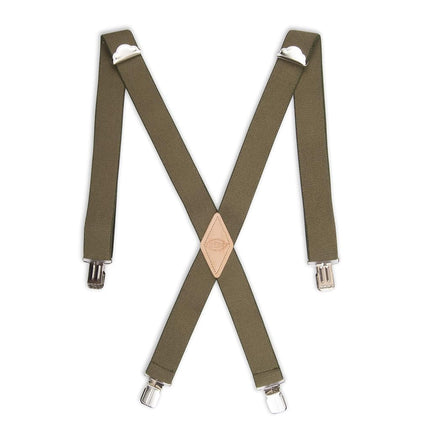 Dickies Men's Hs-21di5100-gry Suspenders, Olive, One Size UK