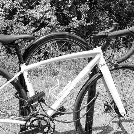 Kryptonite Bike U-Lock with Braided Steel Cable, High Security Anti-Theft Bicycle U Lock, 12mm Shackle and 8mm x4ft Length Security Cable with Keys for Scooter Road Mountain Bikes