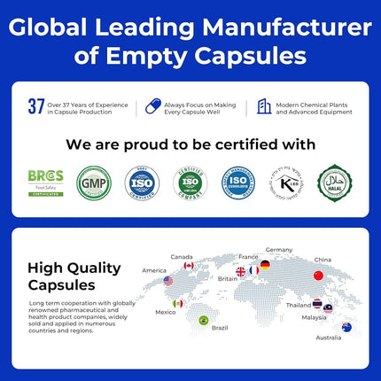 Empty Capsules Size 1 5000 Count,Clear Empty Vegan Capsules Kosher,Halal and Non GMO Certified for DIY Supplements.Hypoallergenic Veggie Capsules Empty with 2 Spoons,Adapted to the Capsule Filler