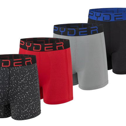 Spyder Mens Boxer Briefs Performance Nylon Mesh Sp