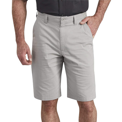 Dickies Men's 11 Inch Temp-iq Performance Hybrid Utility Short, Nickel, 42 Regular