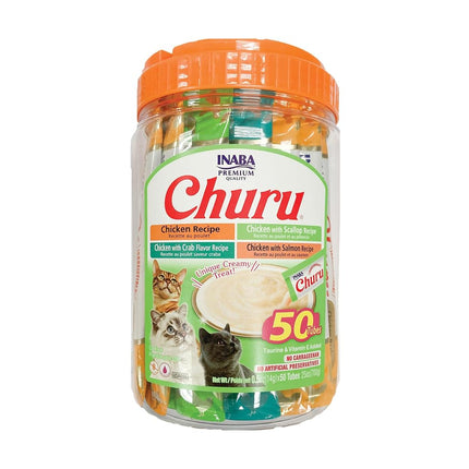 Churu Chicken Seafood Variety 50 Tubes