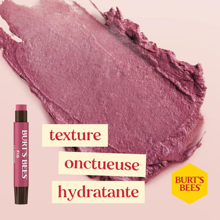 Burt's Bees Gift Set, 3 Lip Shimmers in Peony, Rhubarb and Fig Shades, Kissable Colour, 3x2.6g, Multi, 11.05 grams, 3.0 count