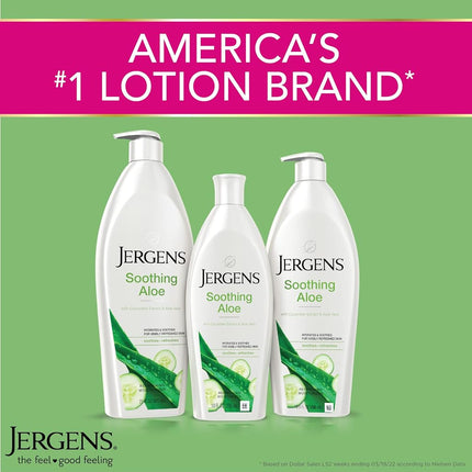 Jergens Soothing Aloe Vera Moisturizer 621 ml
