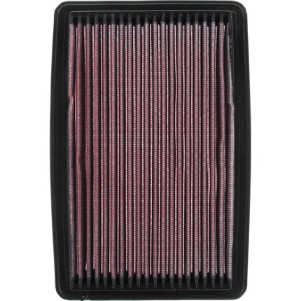 Filtre à air moteur K&N : Haute performance, lavable, filtre de remplacement : Compatible avec MAZDA/HAIMA 1993-2010 (HAINAN, Premacy, 323, Familia, Protege, Mazdaspeed, MP3, Lantis, Family, II), 33-2134