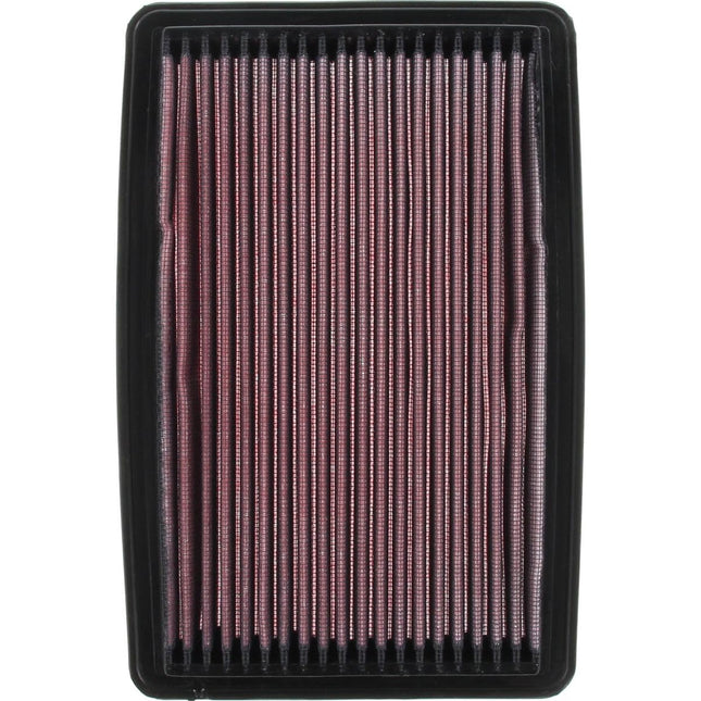 Filtre à air moteur K&N : Haute performance, lavable, filtre de remplacement : Compatible avec MAZDA/HAIMA 1993-2010 (HAINAN, Premacy, 323, Familia, Protege, Mazdaspeed, MP3, Lantis, Family, II), 33-2134