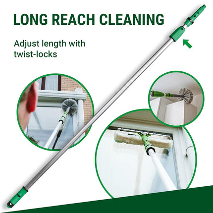 Unger Telescopic Window Cleaning Pole/Multi-Use Extension Pole - 1.25m/4ft