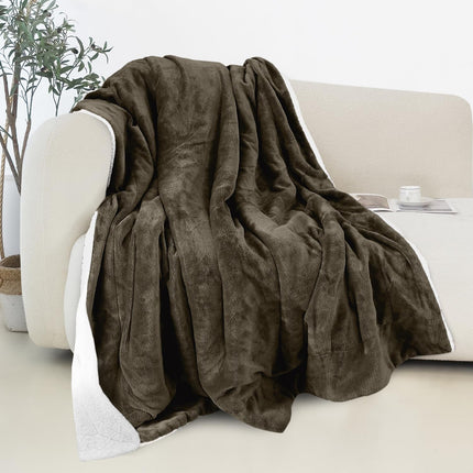 Elegant Comfort Reversible and Ultra-Plush Flannel
