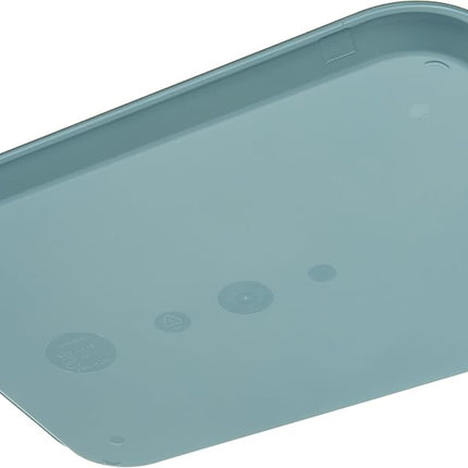 Carlisle FoodService Products Cafe Plastic Fast Food Tray, 14" x 18", Slate, (Pack of 12)