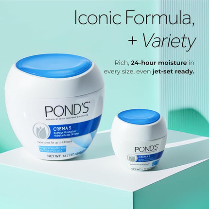 Pond'S Crema S Crema Hidratante Nutritiva, 14.1 oz.