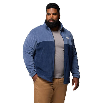 Columbia Men's Steens Mountain Full Zip 2.0 Fleece Jacket, Collegiate Navy, 4X