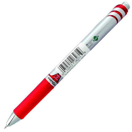Pentel EnerGel RTX Retractable Liquid Gel Pen, Extra Fine Line, Needle Tip, Red Ink,12 pack (BLN73-B), 0.3mm needle