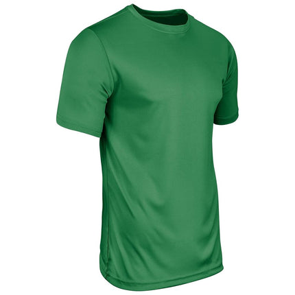 CHAMPRO Vision Lightweight Polyester T-Shirt Jersey, Youth X-Small, Kelly Green