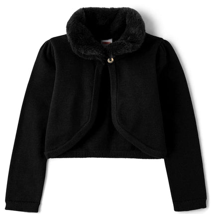 Gymboree, y Chalecos y Boleros de Vestir para Niñas Pequeñas, Negro, 6, Negro, 6