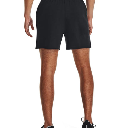 Under Armour Mens Rival Terry 6'' Shorts Black XL