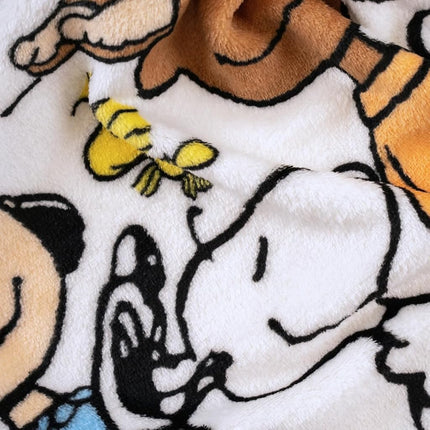 Franco Peanuts Kids Bedding Super Soft Cozy Silk Touch Throw, 40 in x 50 in, (Officially Licensed Product)