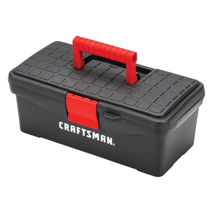 CRAFTSMAN Tool Box, Lockable, 13 in, Red/Black (CMST13004)