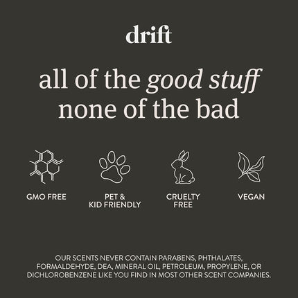 Drift Car Air Freshener - The Original Wood Air Freshener - Car Odor Eliminator - Long Lasting Scent - Auto Accessories - Metal Clip - Essential Oils - Coconut & Pistachio Starter Kit