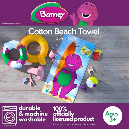 Franco Barney Clásica Toalla de Baño/Piscina/Playa Súper Suave de 147 cm x 71 cm Productos Oficiales