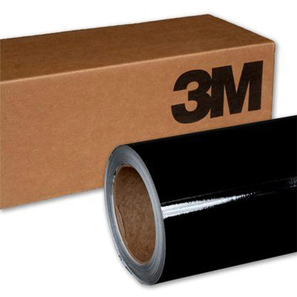 3M 1080 G12 GLOSS BLACK 5ft x 2ft (10 Sq/ft) Car W