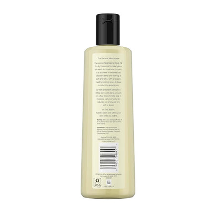 Lightweight Body Oil for Dry Skin, Sheer Moisturizer in Light Sesame Formula, 2 Bottles