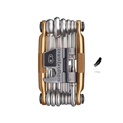 Crank Brothers Multi Bicycle Tool (19-Function, Gold)