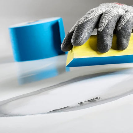3M Stikit Blue Abrasive Sheet Roll, 36222, 220, 2-3/4 in x 30 yd