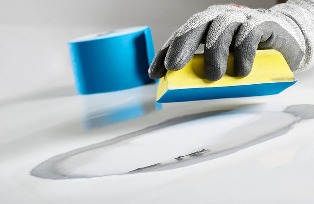 3M Stikit Blue Abrasive Sheet Roll, 36222, 220, 2-3/4 in x 30 yd