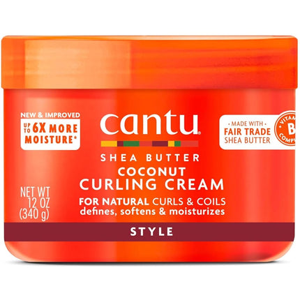 Shea Butter Coconut Curling Cream by Cantu for Uni