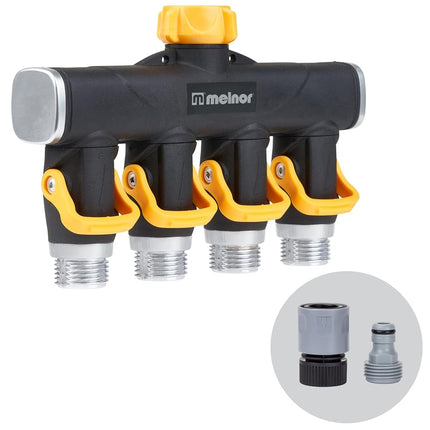 Melnor 65135AMZ Connector Bundle, Yellow, Black