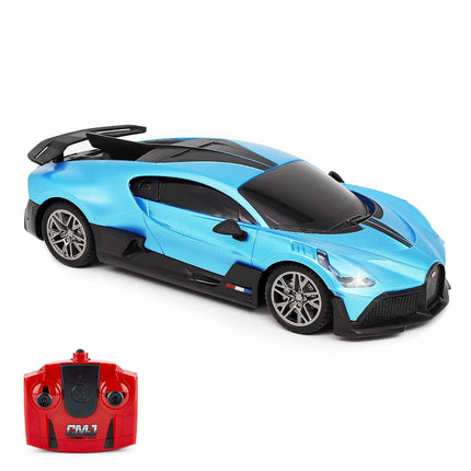 CMJ RC Cars Bugatti Divo Blue Remote control Radio