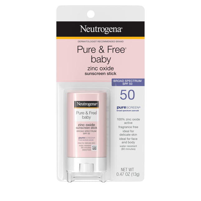 Neutrogena Pure & Free Baby Mineral Sunscreen Stic